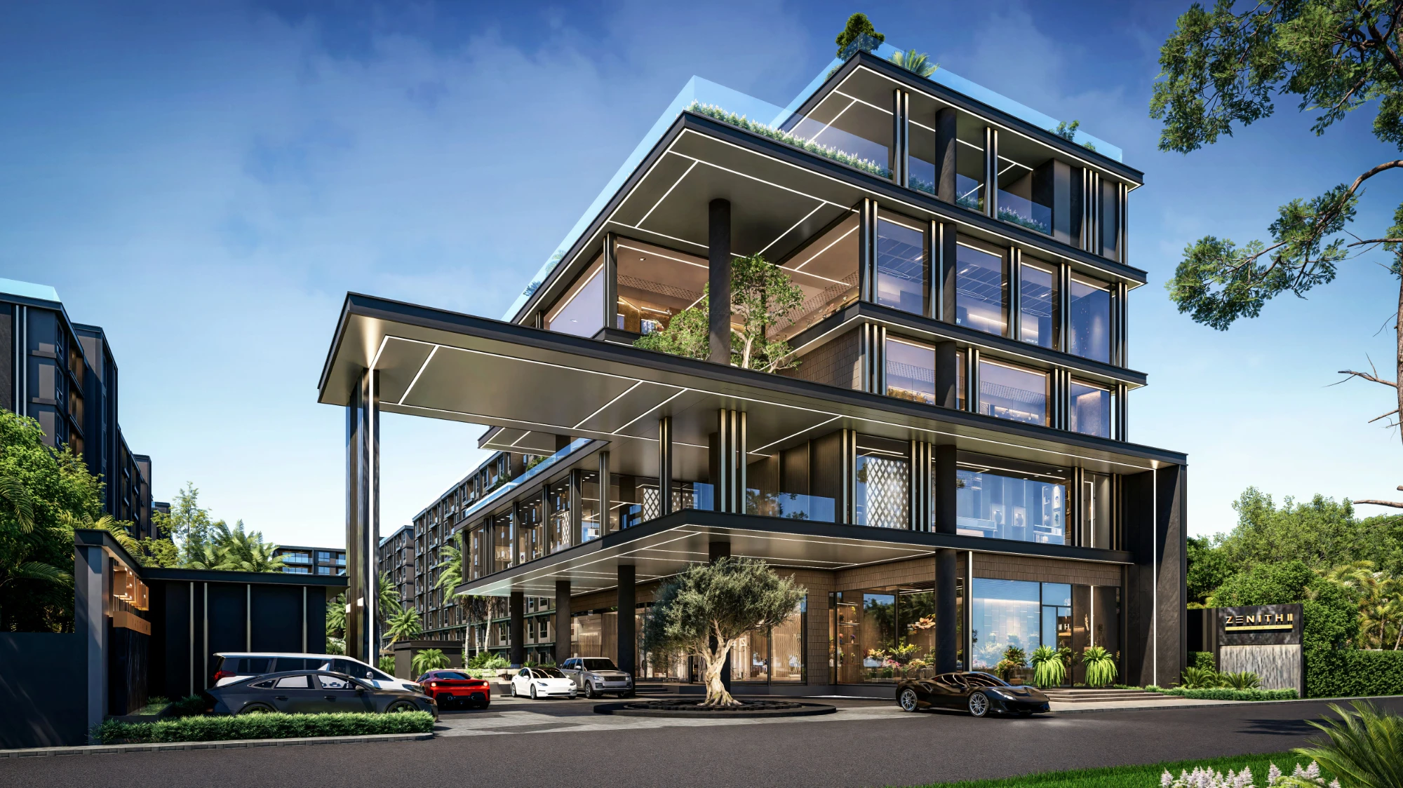 ZENITH II PATTAYA: Prices and layouts management company